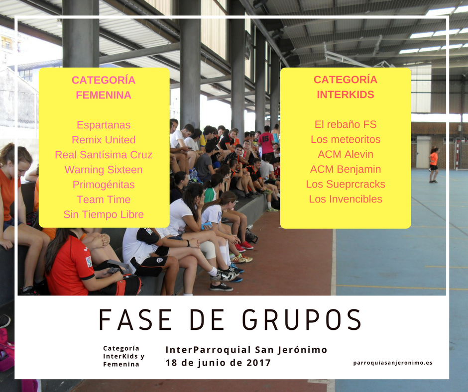 fase de grupos FEM INT